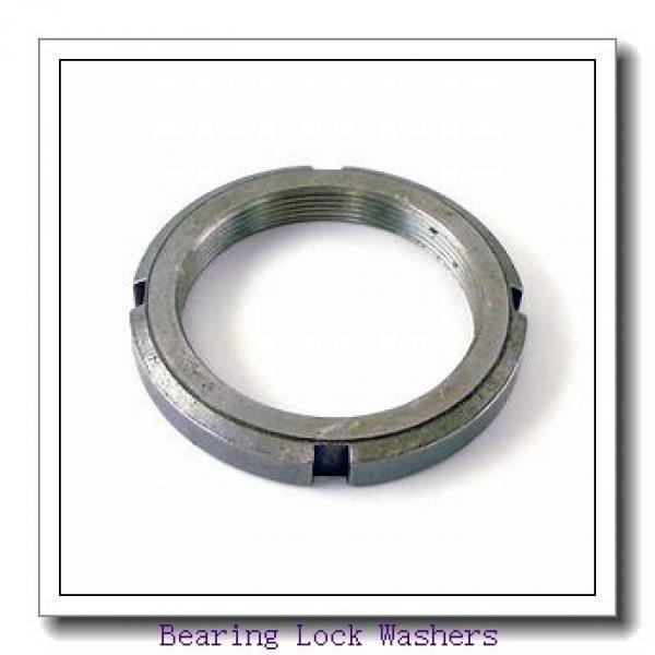 outside diameter over tangs: Standard Locknut LLC W 01 Bearing Lock Washers #1 image