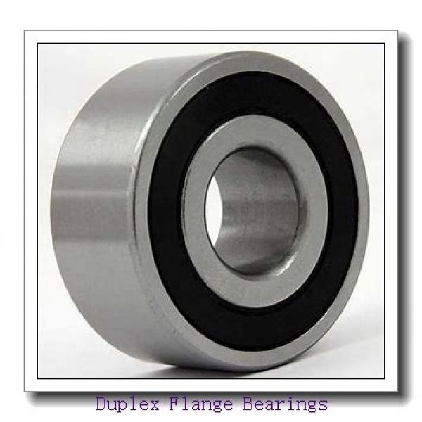 overall length/diameter: Rexnord ZD5215 Duplex Flange Bearings #1 image