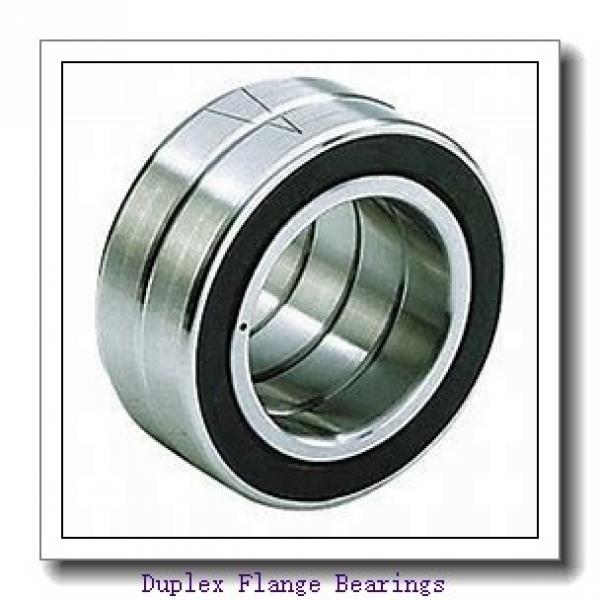 overall depth: Rexnord ZD5111 Duplex Flange Bearings #1 image