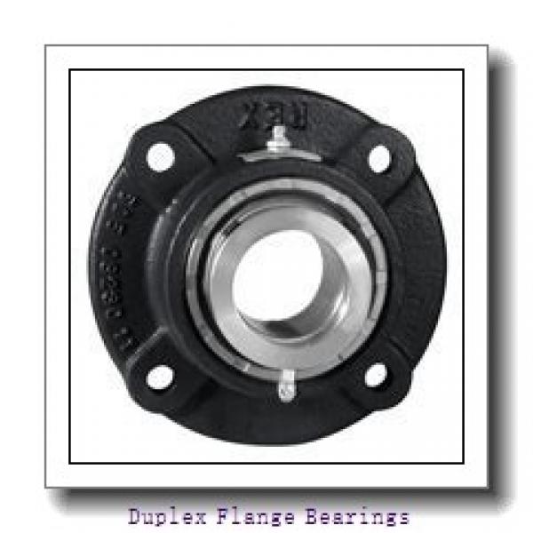 overall length/diameter: Rexnord ZD2115 Duplex Flange Bearings #1 image