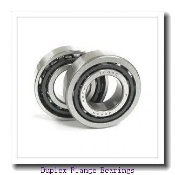 radial static load capacity: Rexnord ZD5107 Duplex Flange Bearings #1 image